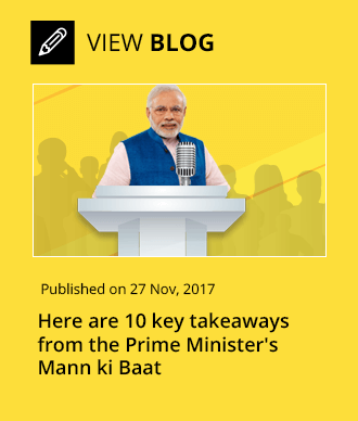 10 key takeaways from the Prime Minister’s Mann ki Baat